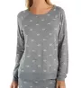 PJ Salvage Lips Fleece Long Sleeve Top RRAMLS - Image 1