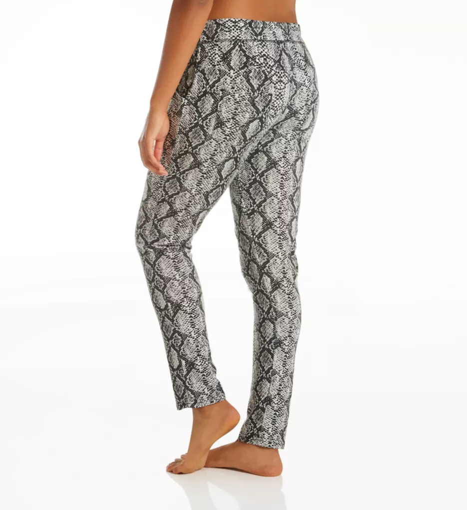 French Terry Snake Print Pant