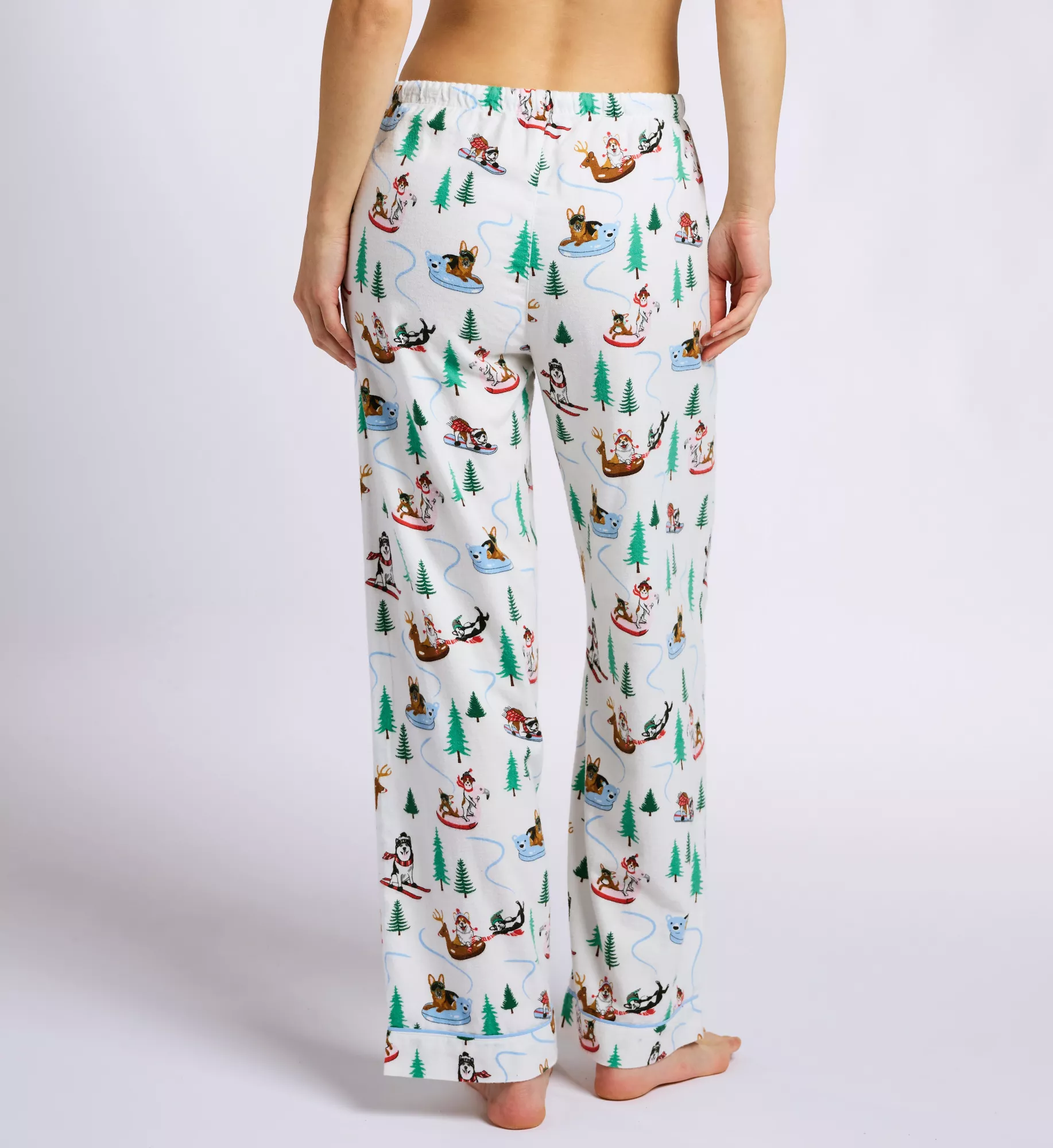 Let's Get Fizzical 3-Piece Flannel PJ Set