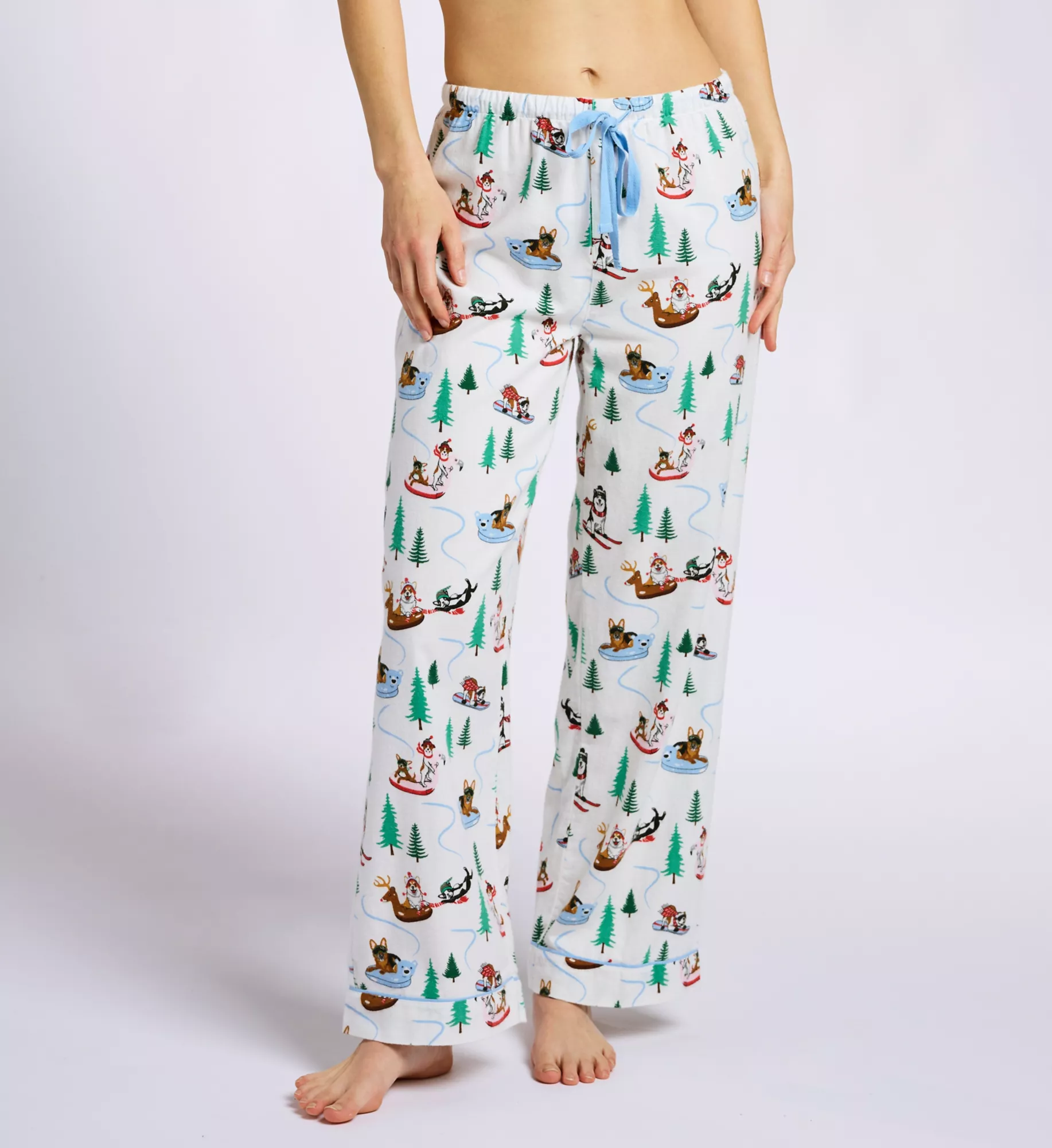 Let's Get Fizzical 3-Piece Flannel PJ Set