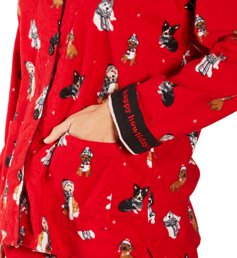 Happy Holidays Flannel PJ Set-cs2