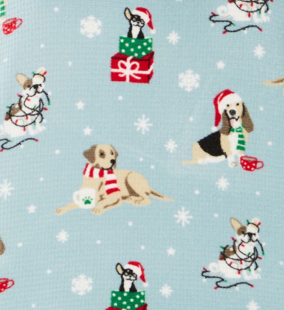 Holiday Dogs Peachy Top-cs1