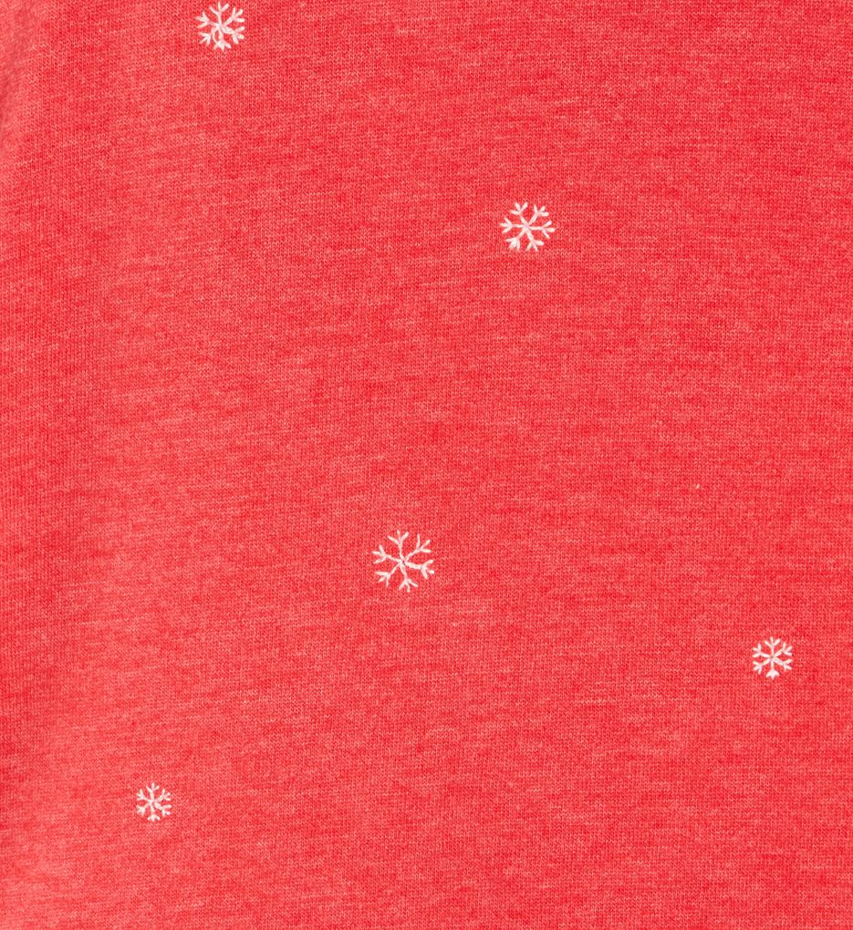 Cozy Fleece Snowflake Top-cs1