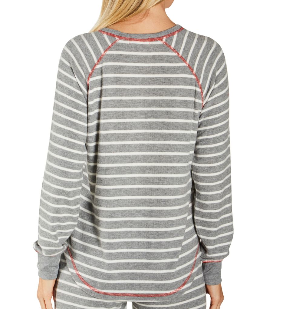 Winter Stripe Peachy Top