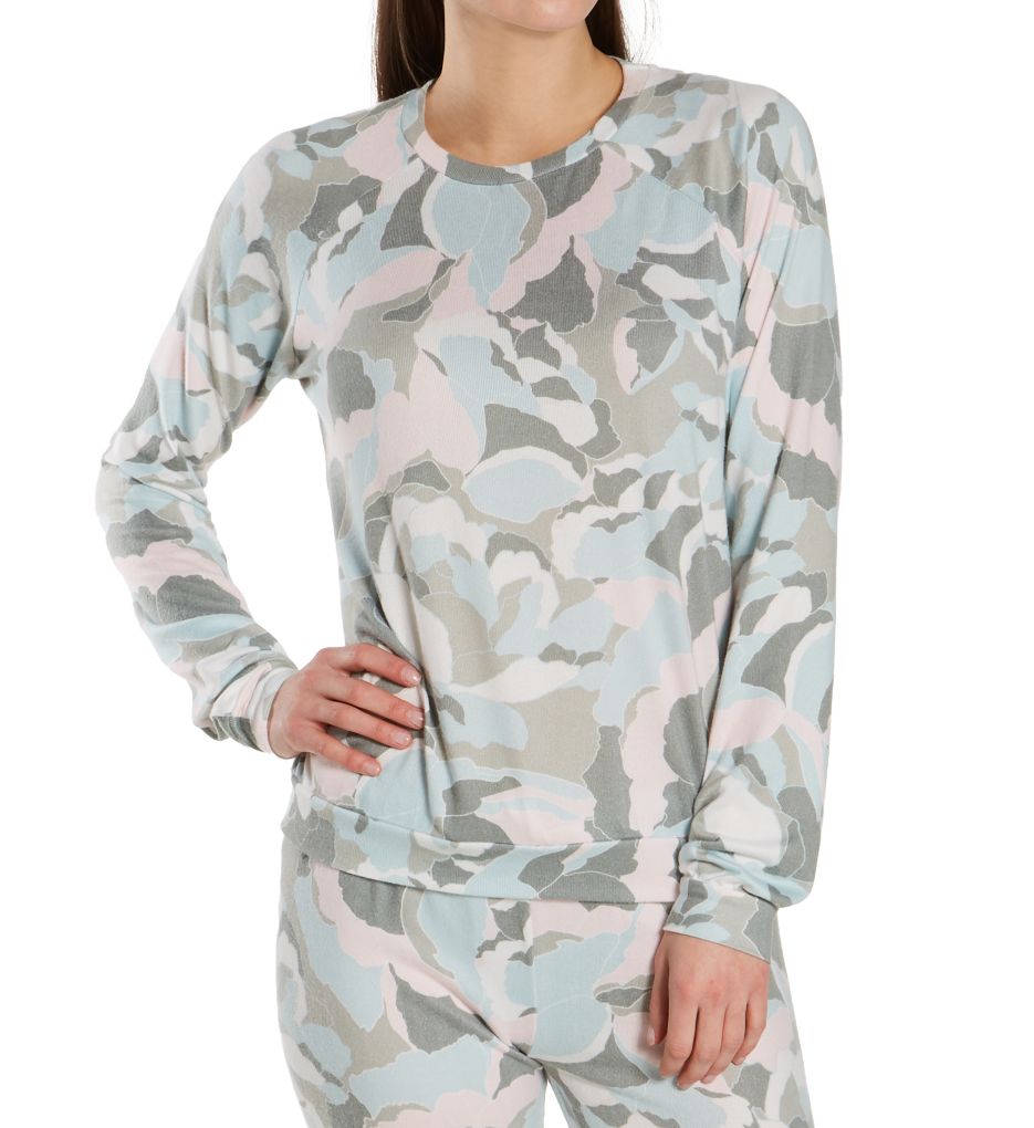 Camo Bloom Top