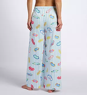 Back view of Vacation Mode Flannel PJ Pant