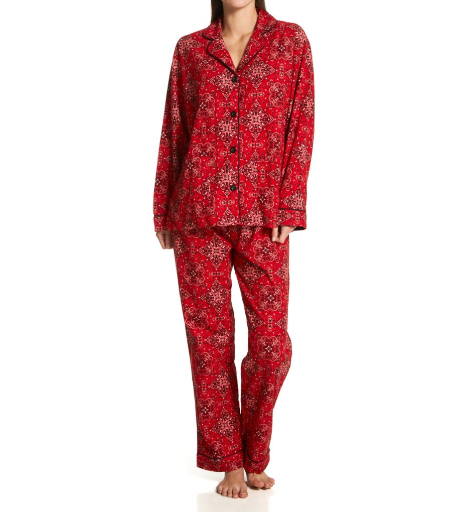 Boots and Bonfires Flannel PJ Set-fs