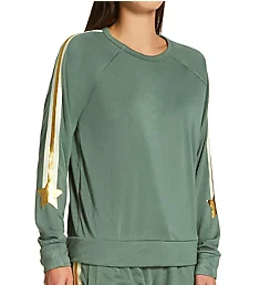 Gold Star Status Slinky Terry Top Sage L