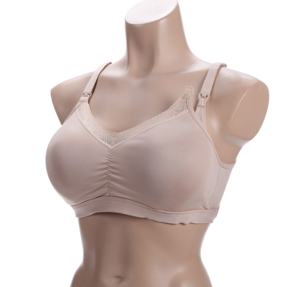Shaping Foam Wirefree Nursing Bra with Lace
