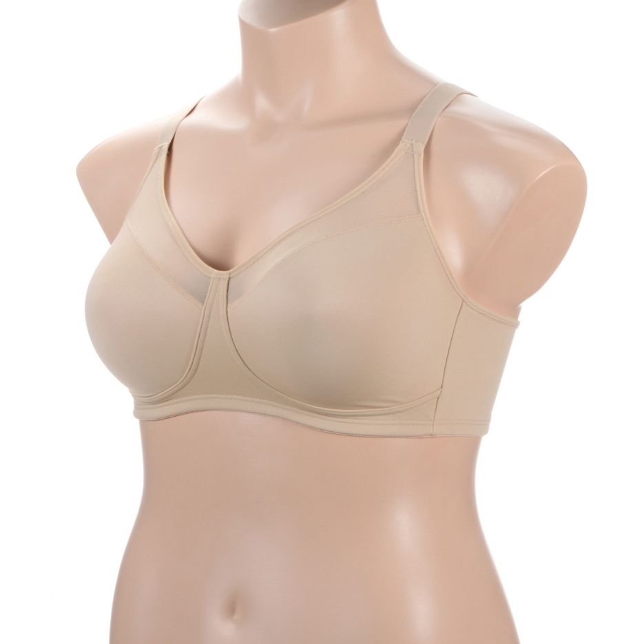 18 Hour Smoothing Minimizer Wirefree Bra White 36C by Playtex