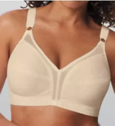 18 Hour Classic Soft-Cup Bra Beige 36D