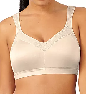 18 Hour Active Lifestyle Wirefree Bra Light Beige 40D