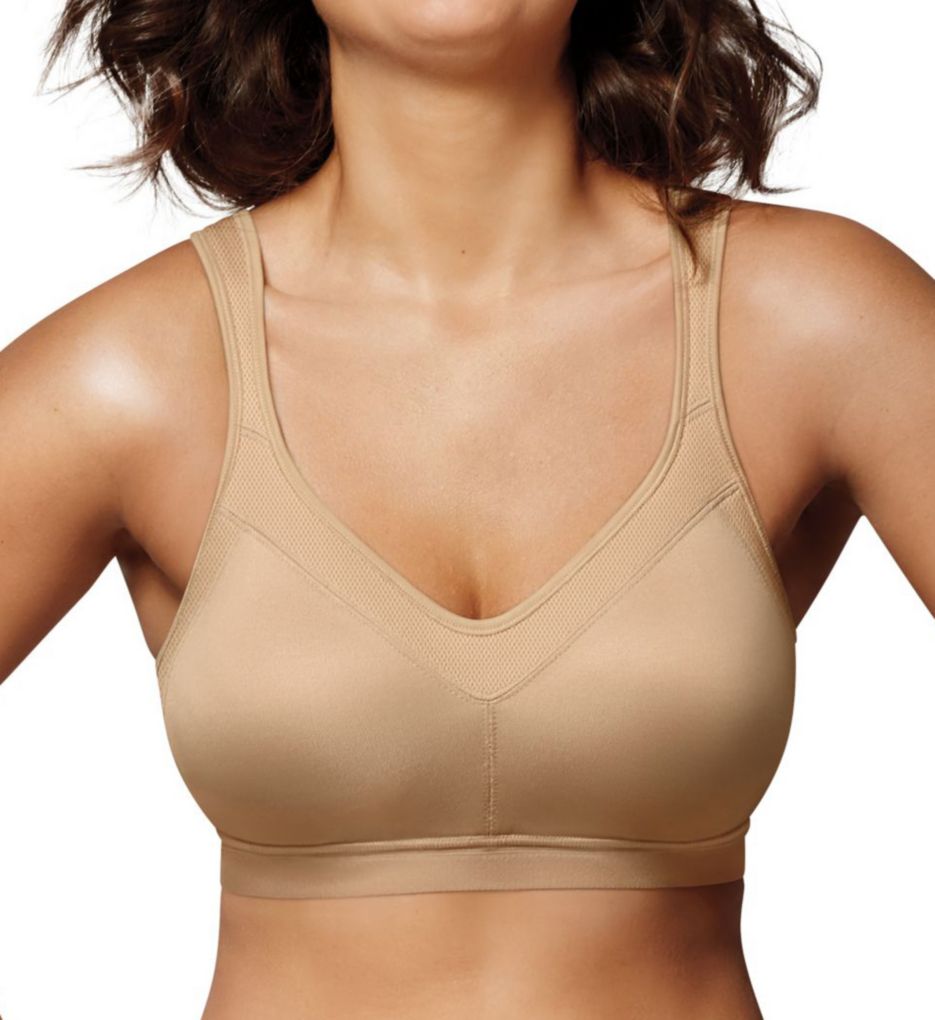 18 Hour Active Lifestyle Wirefree Bra Nude 46D