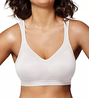 18 Hour Active Lifestyle Wirefree Bra White 36B