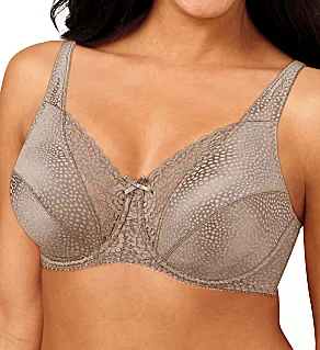 Secrets Full Figure Underwire Bra Over The Taupe 36DDD