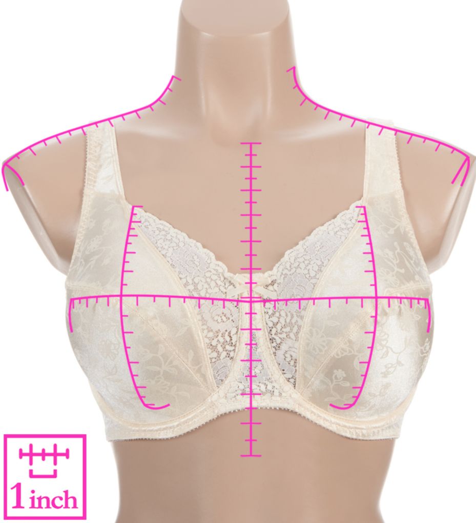 Playtex Womens Secrets Full Figure Bra Style-4422 