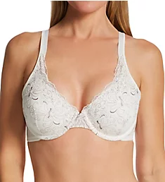 Secrets Side Smoothing Embroidered Underwire Bra Pearl/Warm Steel 36C
