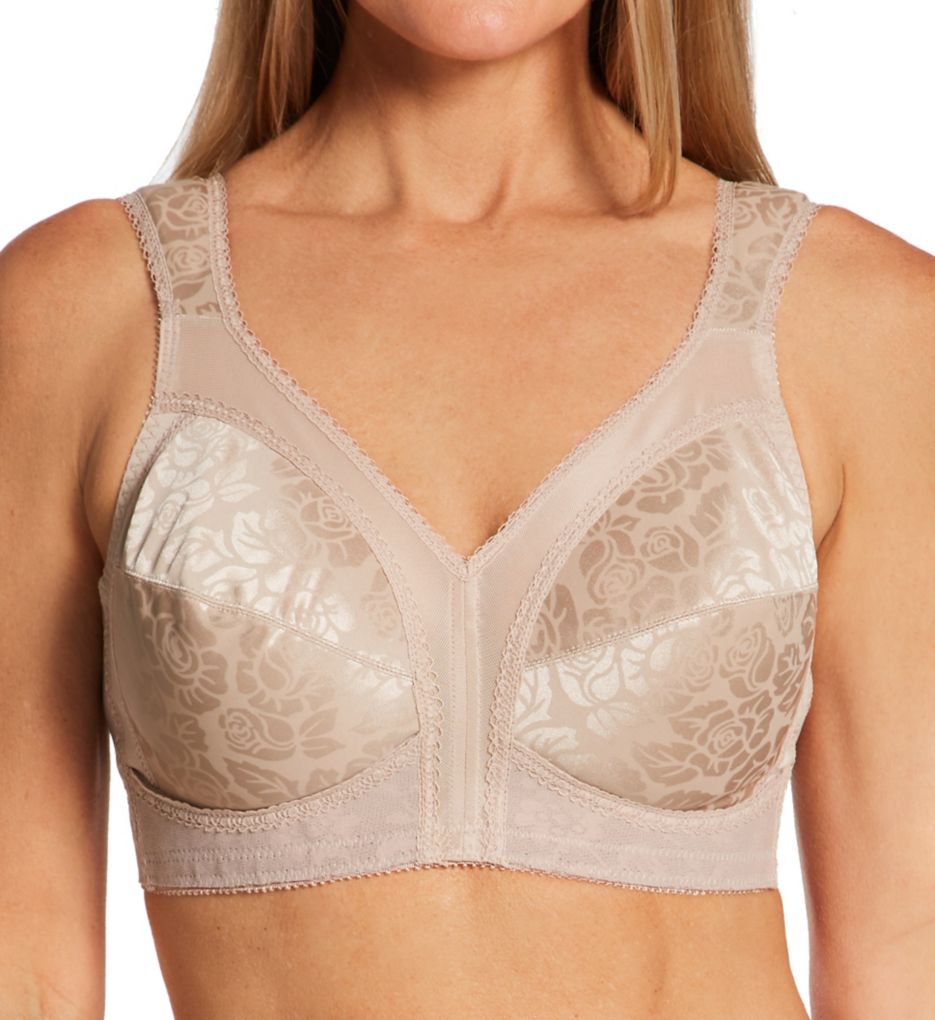 18 Hour Original Comfort Strap Wirefree Bra Toffee 54C by Playtex