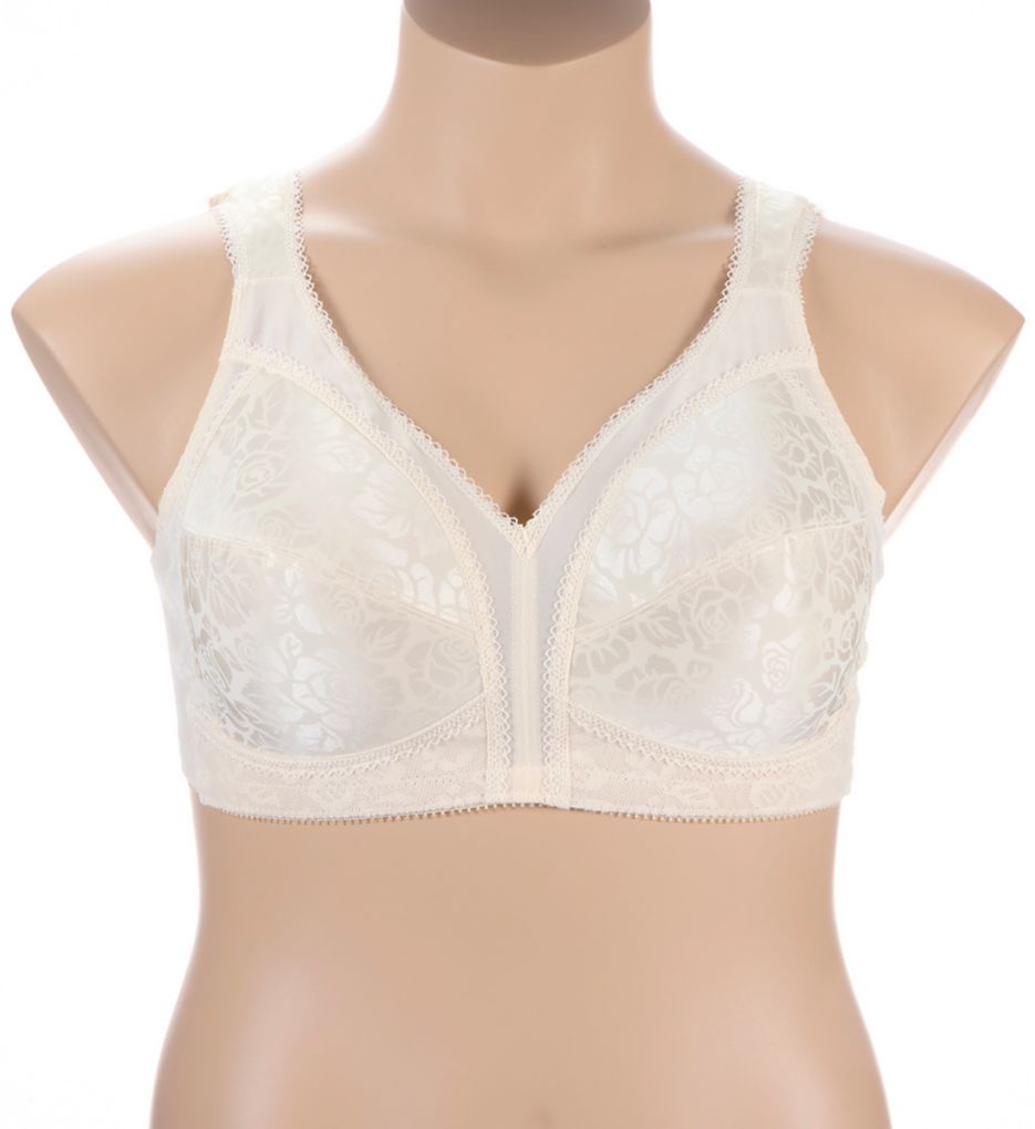 18 Hour Original Comfort Strap Wirefree Bra Toffee 46DD by Playtex