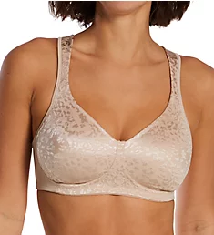 18 Hour Ultimate Lift and Support Bra Almond Animal 36B