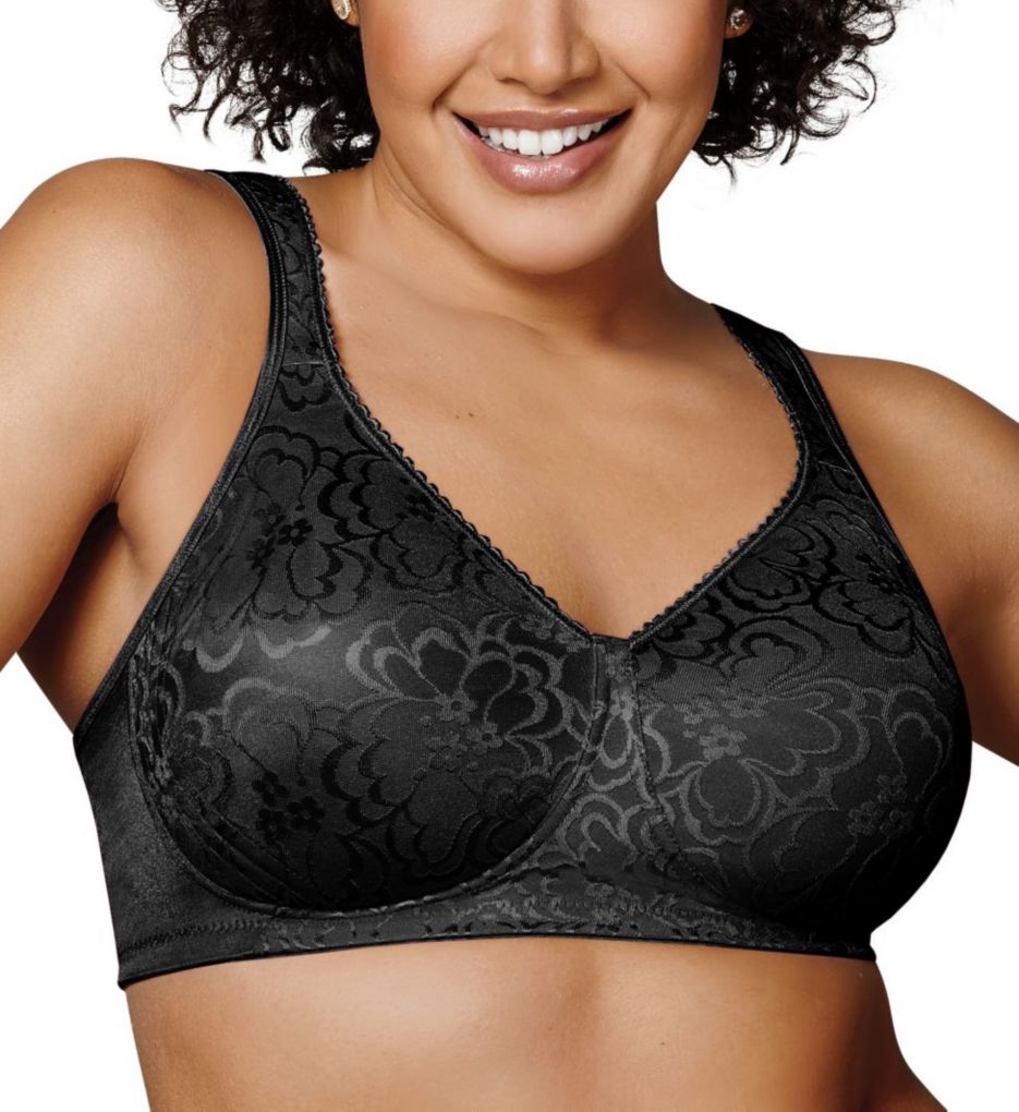 18 Hour Ultimate Lift and Support Bra Black 44B by Playtex