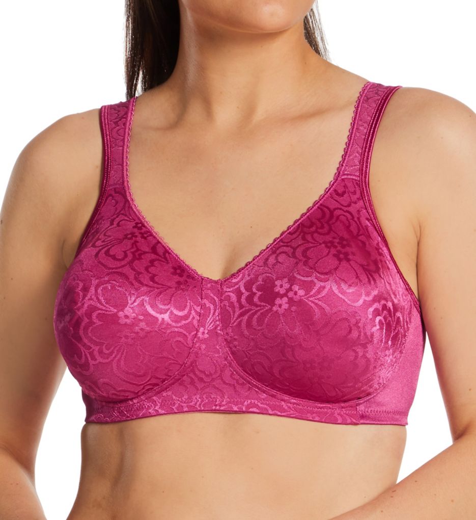Playtex Womens 18 Hour Ultimate Lift & Support Wirefree Bra (4745)- Black,  42C at  Women's Clothing store