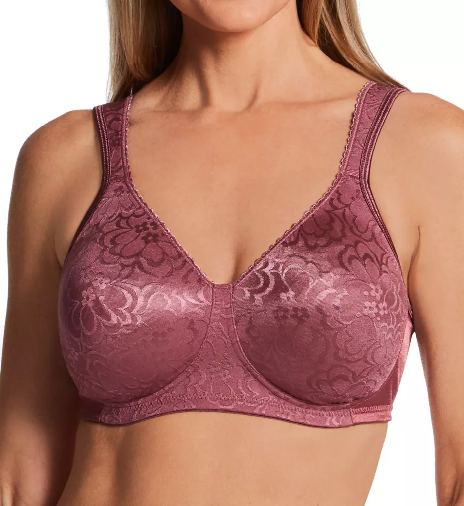 18 Hour Ultimate Lift and Support Bra Rustic Berry Red 36B