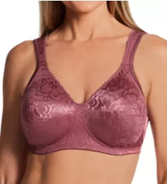 18 Hour Ultimate Lift and Support Bra Rustic Berry Red 36B