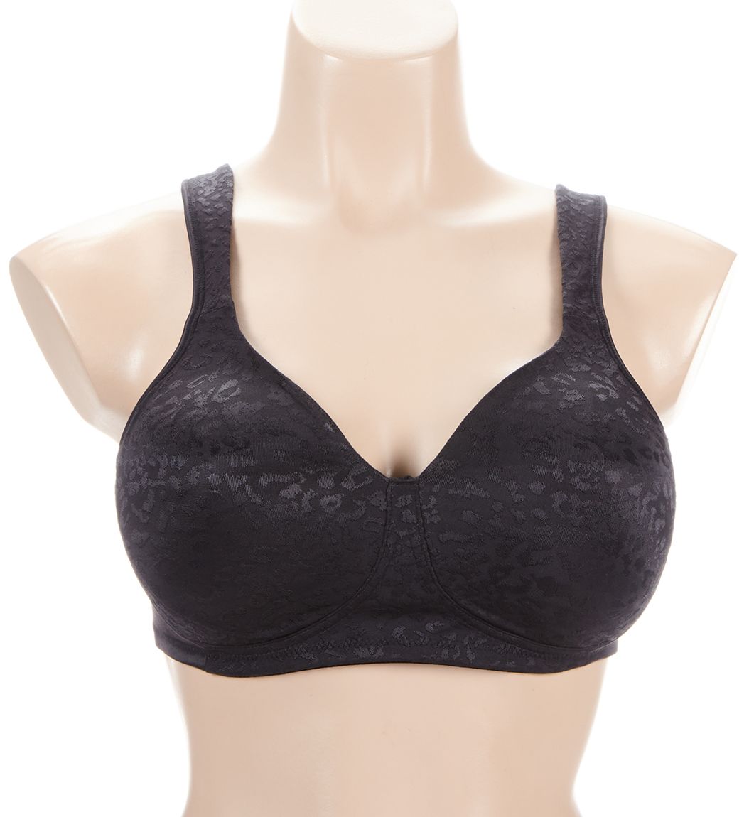 Playtex 18 Hour Ultimate Lift and Support Bra Black Animal 40B  - Image 1