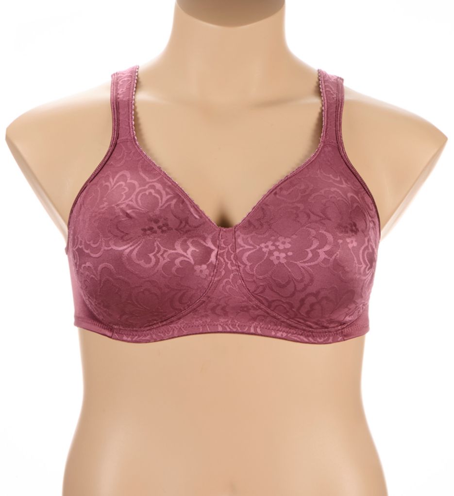 Playtex 18 Hour Ultimate Lift and Support Bra Rustic Berry Red 44DD  - Image 1