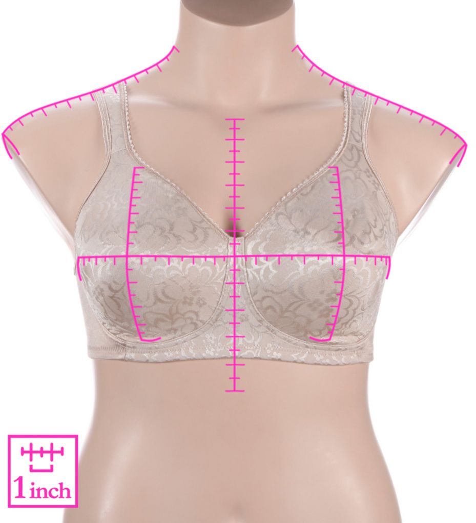 18 Hour Ultimate Lift and Support Bra Mother of Pearl 44D