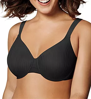Secrets Perfectly Smooth Underwire Bra Black Stripe 36B