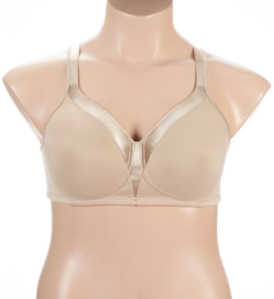 Playtex womens 18 Hour Ultimate Lift and Support Wire Free Bra, Black/Nude,  36C