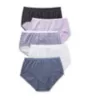 Playtex Cotton Comfort Plus Size Brief Panty - 5 Pack PLCCBF - Image 4