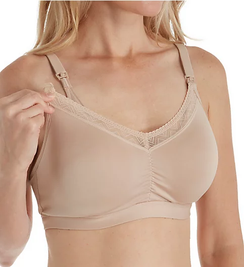 Playtex Shaping Foam Wirefree Nursing Bra with Lace US3002
