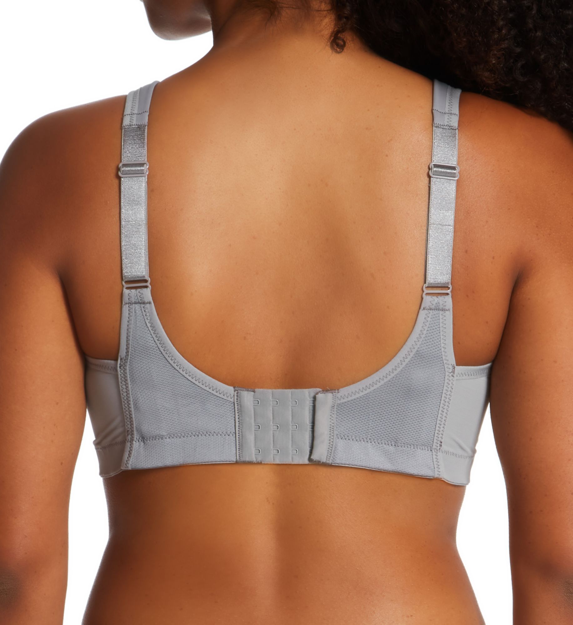 Playtex Bounce Control Wire Free Sports Bra Coolest Grey Heather 40DDD  - Image 2