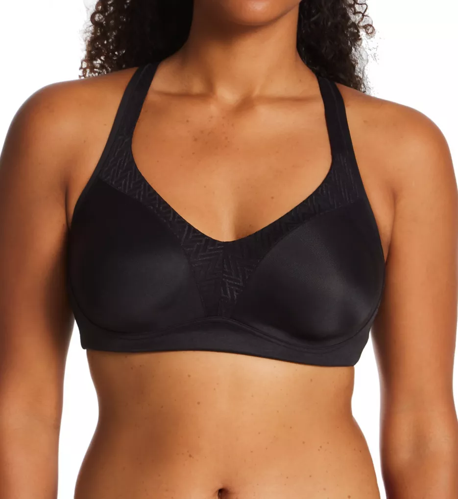 18 Hour Bounce Control Wirefree Bra Black 36D