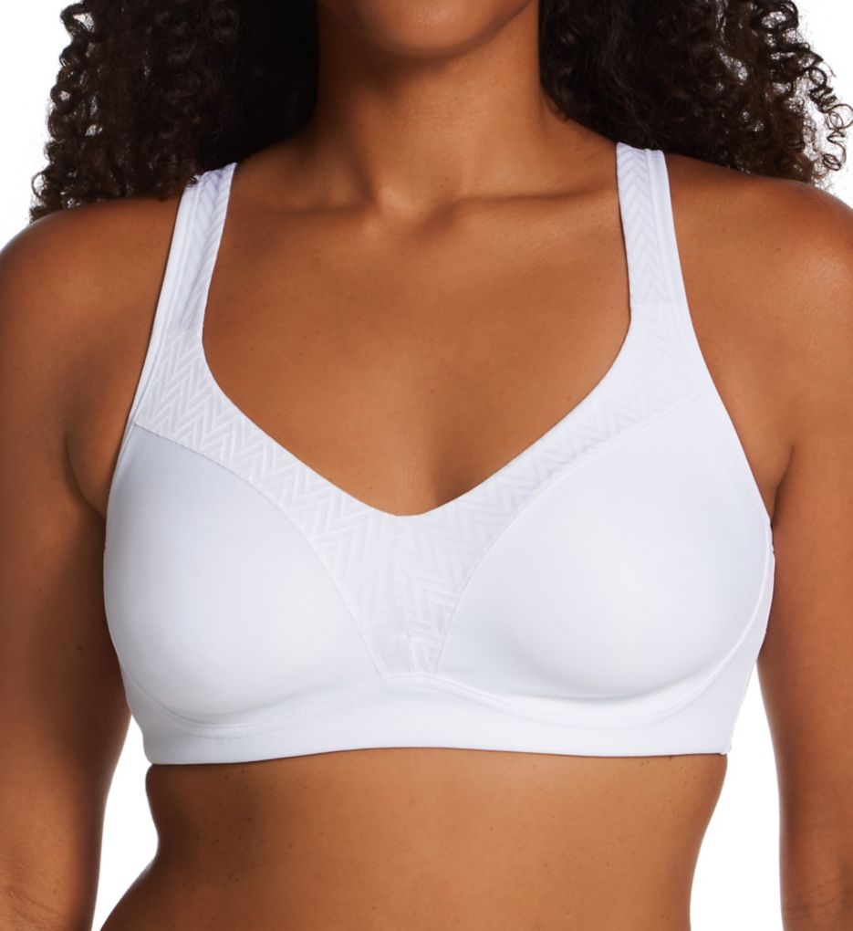 18 Hour Bounce Control Wirefree Bra White 38DD by Playtex