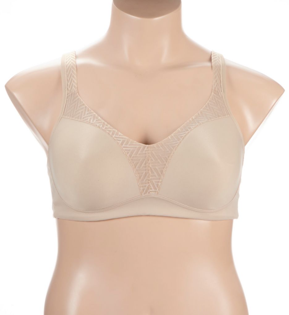 18 Hour Bounce Control Wirefree Bra Taupe 38C