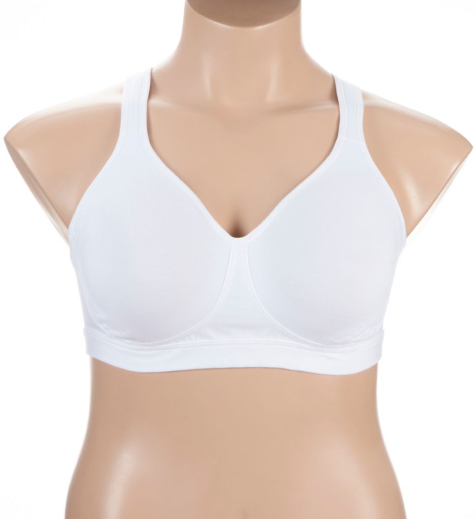 18 Hour Ultimate Lift and Support Wirefree Bra White 44C by Playtex