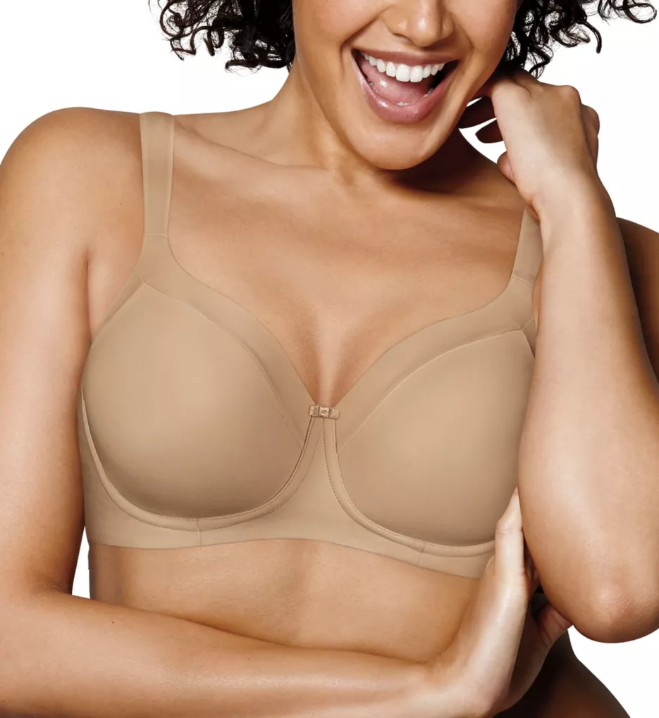 Shape Lined Balconette Wirefree Bra Taupe 36C