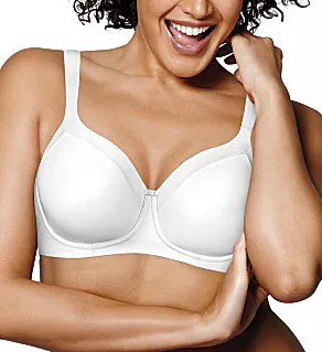 Shape Lined Balconette Wirefree Bra White 36C