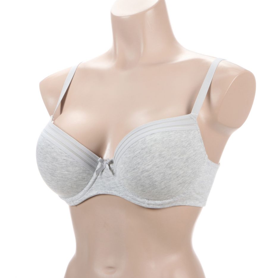 Twist Cotton Padded T-Shirt Bra