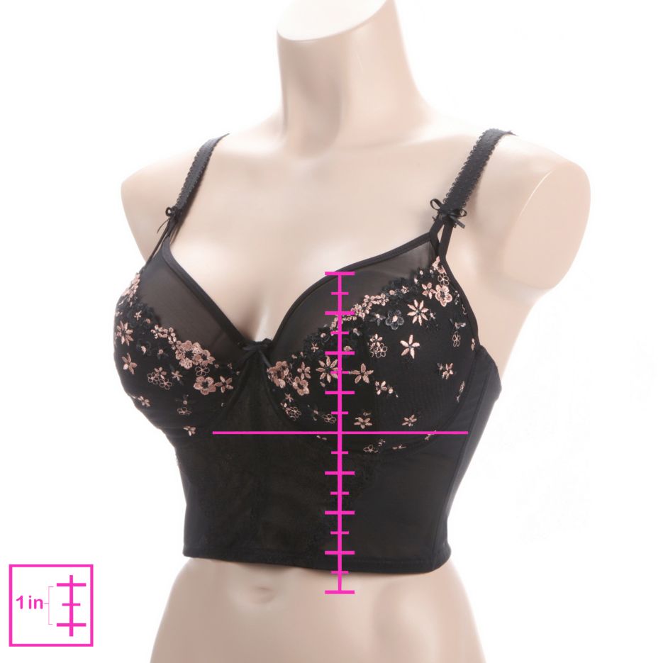Gigi Longline Underwire Bra