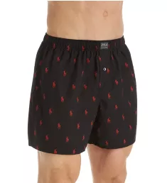 Printed Polo Player 100% Cotton Woven Boxer