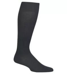 Solid Rib Pima Over The Calf Dress Sock ch5807 O/S