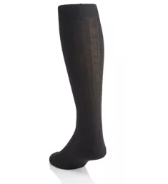 Solid Rib Pima Over The Calf Dress Sock