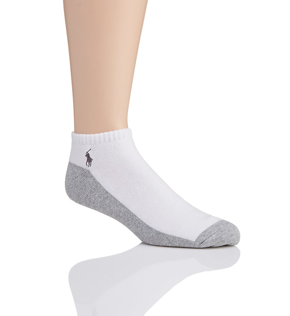 Polo Ralph Lauren 80101PG Golf Classic Cotton Stretch Low Cut Liner (White)