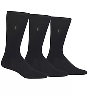 Merino Wool Dress Socks - 3 Pack BLK O/S