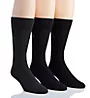 Polo Ralph Lauren Viscose Rib Crew Socks with Arch Support - 3 Pack 8084PK